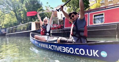 2 seater Canoe Rental in Ladbroke Grove - Learning a Canadian two-seater: how it actually feels