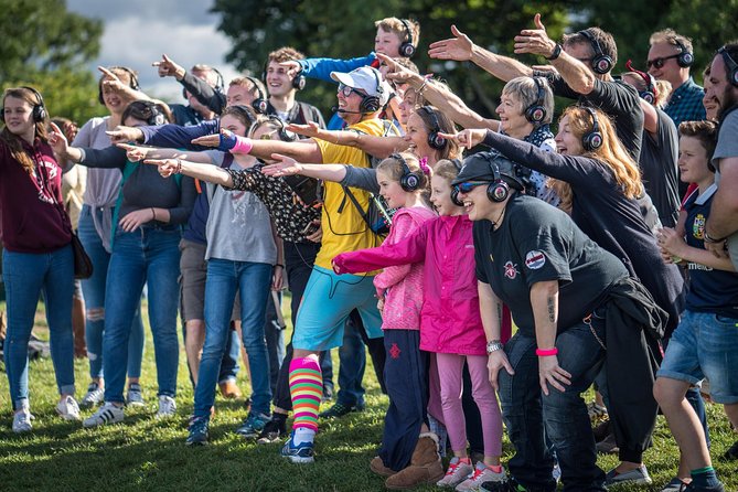 A Silent Disco Adventure in London - Leicester Square Stop: Limbo Moves in the Middle of London