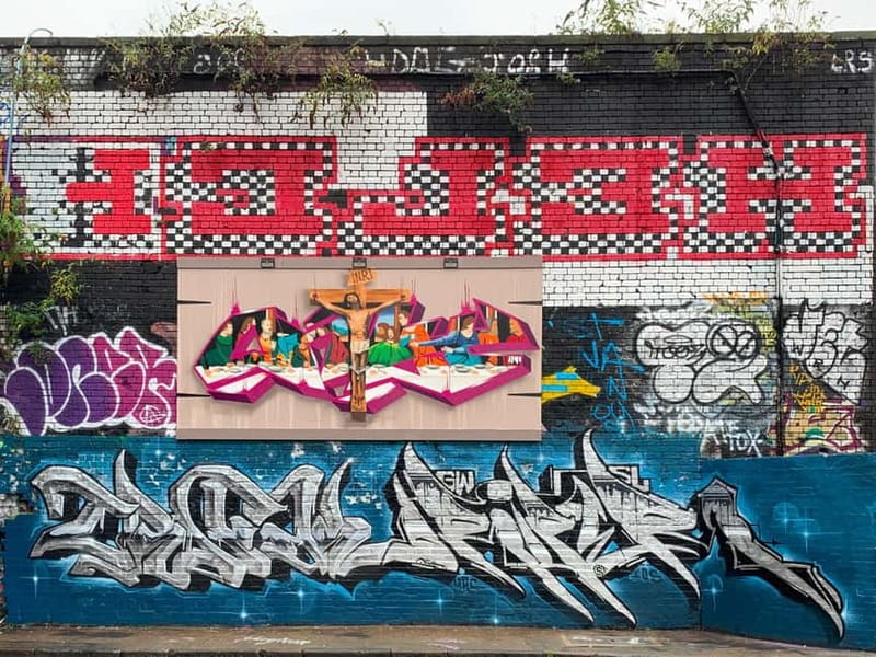 ADVANCED GRAFFITI STREET ART TOUR / SHOREDITCH / EAST LONDON - The 2-Hour Route Through Shoreditch and Brick Lane