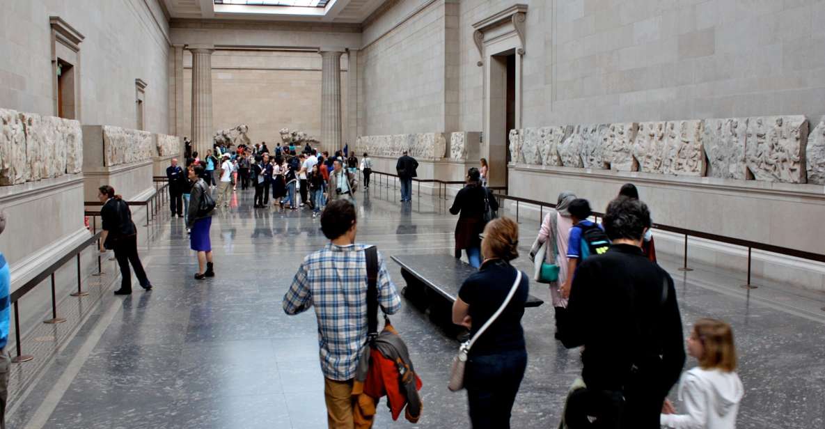 British Museum & Camden Town - Private Tour in Italian - Key points to know before you go