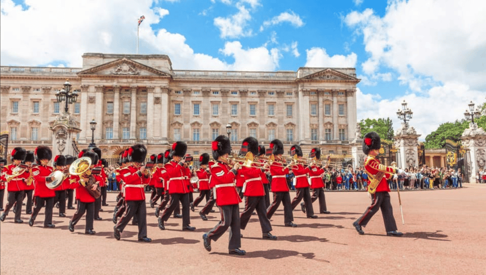 Changing of the Guard at Buckingham Palace - St James’s Palace finale: where the story closes