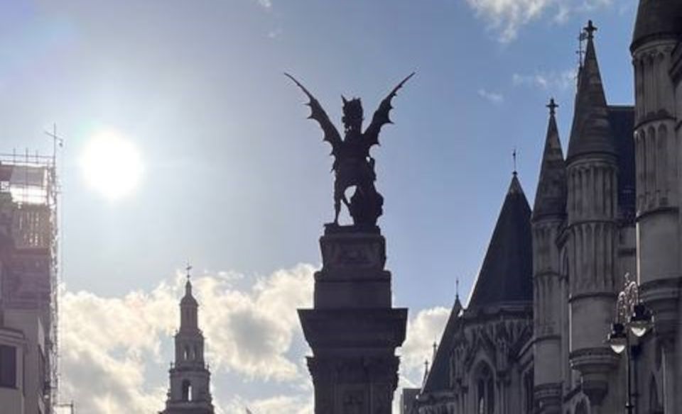 City of London Mystical and Dragons Walking Tour - From London Stone to Bloomberg Arcade: the story begins with fragments and water