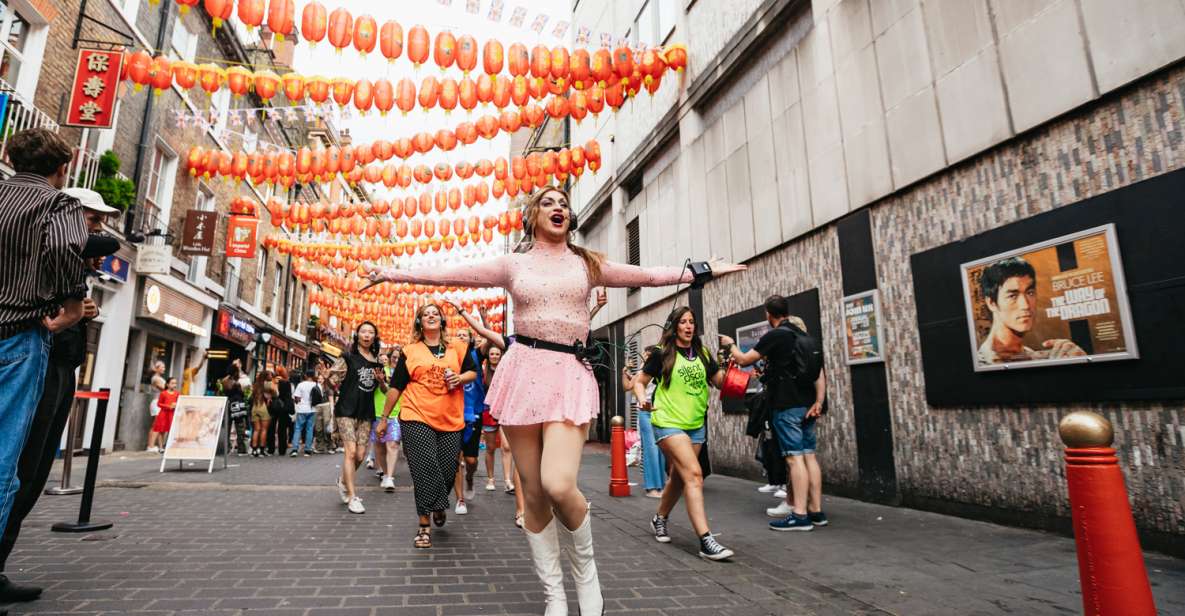 Drag Queen Disco Diva Tour - Silent Disco Walking Tour - Oxford Street Visit: The Final Big Pop Hits Before You Peel Off