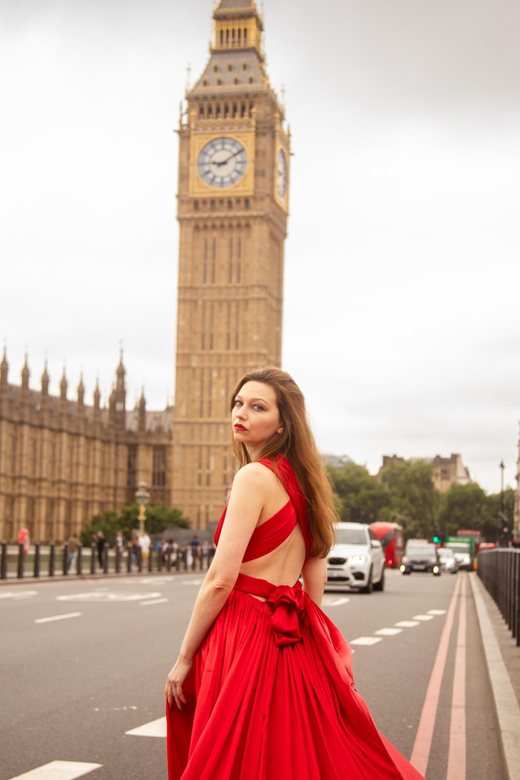Flying dress professional photoshoot with pro photographer - The Red Flying Dress: Fit, Wind, and Real-World Movement
