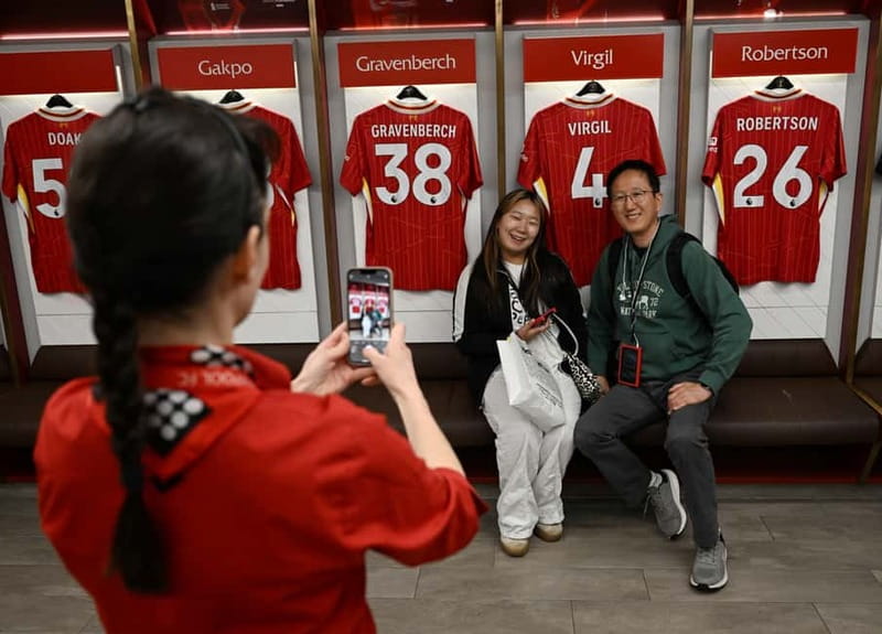 From London: Liverpool FC Stadium & Museum Rail Day Tour - The Liverpool FC Story museum: use the handset and manage your pace