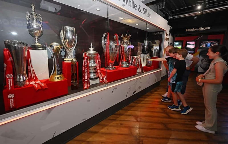 From London: Liverpool FC Stadium & Museum Rail Day Tour - Royal Albert Dock break: waterfront time after the match energy