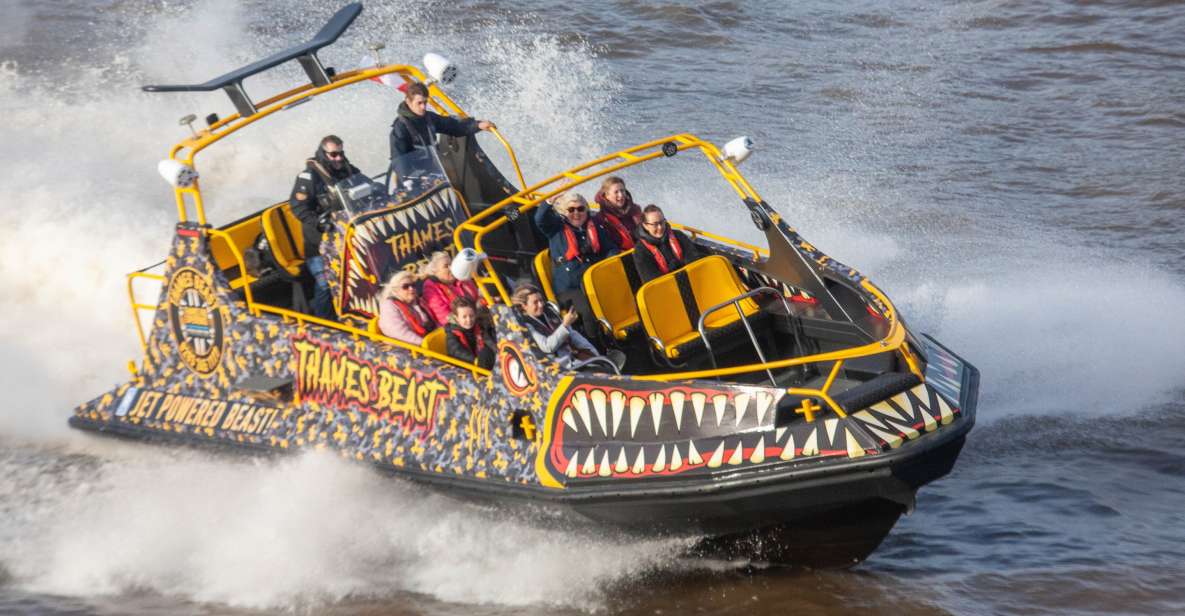 London: 40-Minute Thames Beast Jetboat Tour - Key Highlights You’ll Care About