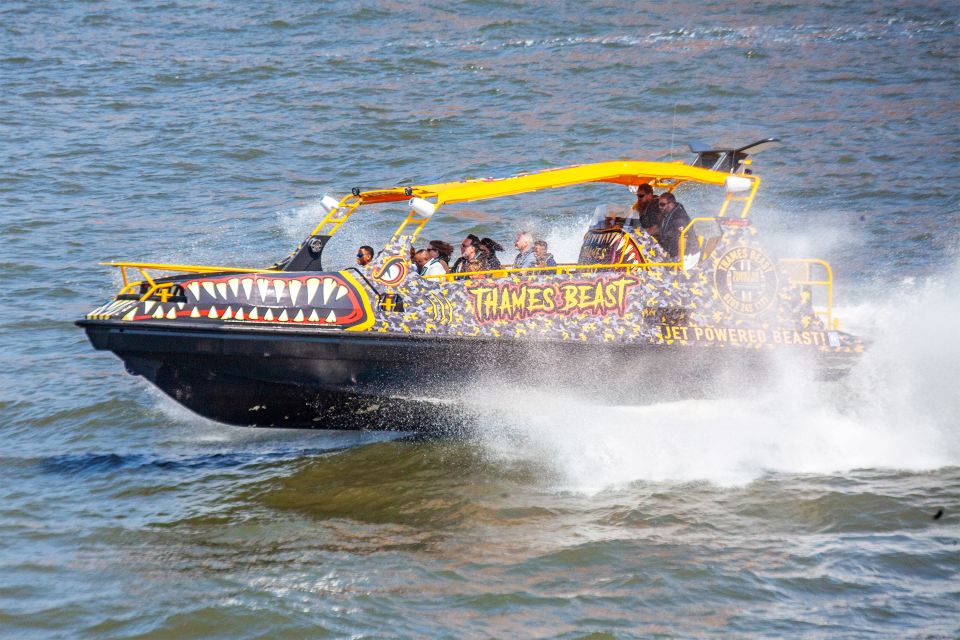London: 40-Minute Thames Beast Jetboat Tour - Sights at Speed: What You’ll Actually Notice from the Water
