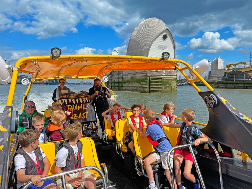 London: 40-Minute Thames Beast Jetboat Tour - The Route in Real Time: Shard Views, HMS Belfast, and Tower Bridge Photos