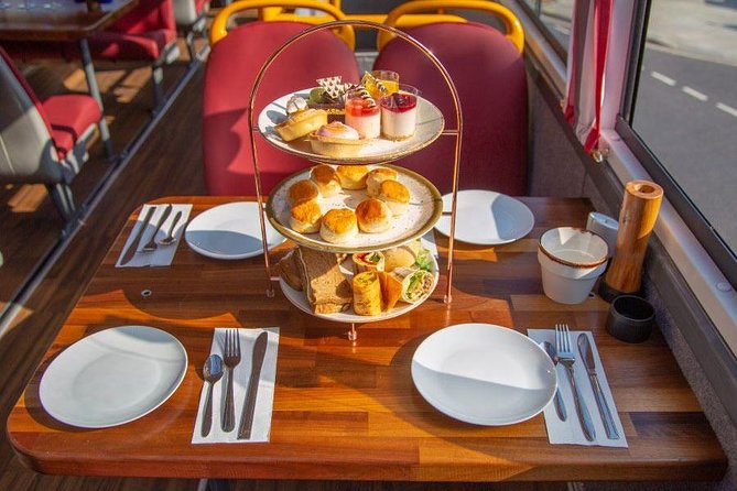 London Afternoon Tea Bus and Panoramic Tour on Lower Deck - A 90-Minute Tea and Sights Plan from Victoria