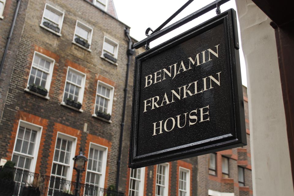 London: Architecture Tour of Benjamin Franklin House - Craven Street Bones and Hewson’s Anatomy school