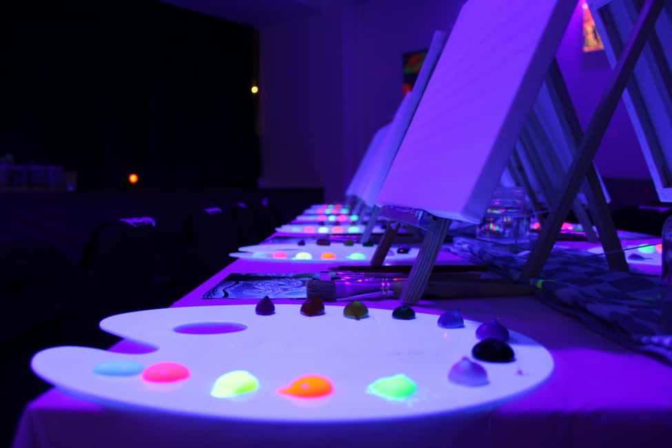 London: Bottomless Sip & Paint in the Dark - Price and value: is $47.99 a good deal?