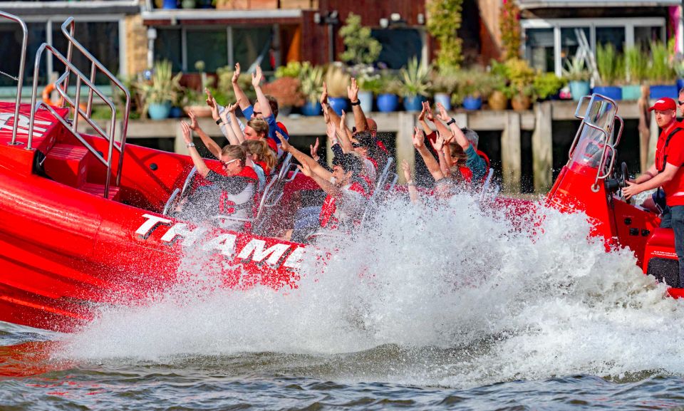 London: Break the Barrier Speed Boat Ride - Tower Bridge Photo Stop and Back to Bankside