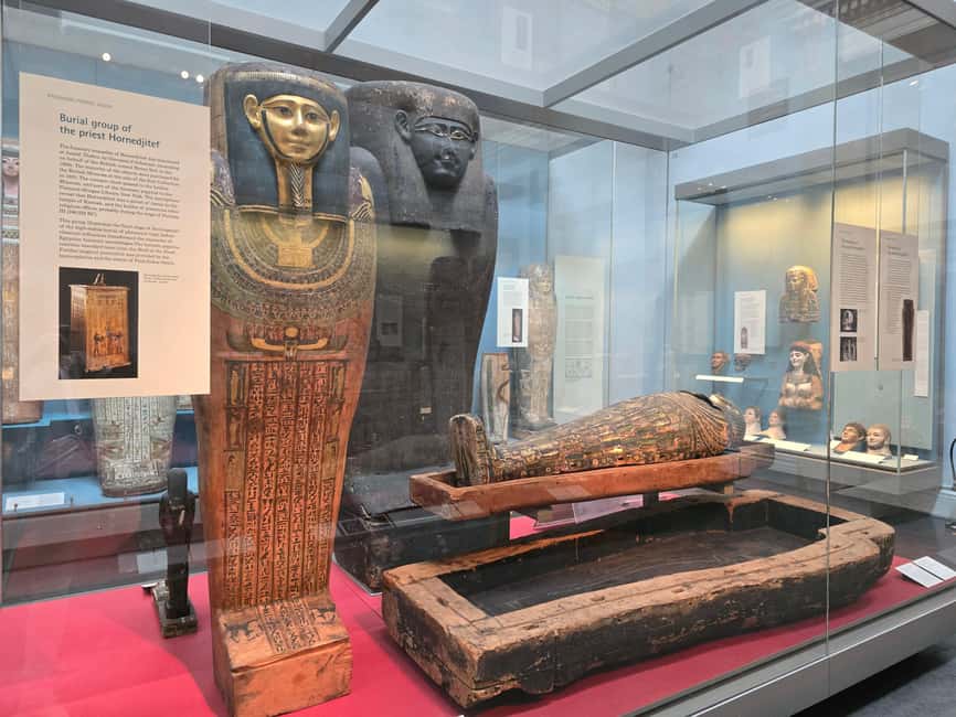 London: British Museum Guided Tour with Priority Entrance - Meeting point inside the museum (so you don’t lose time)