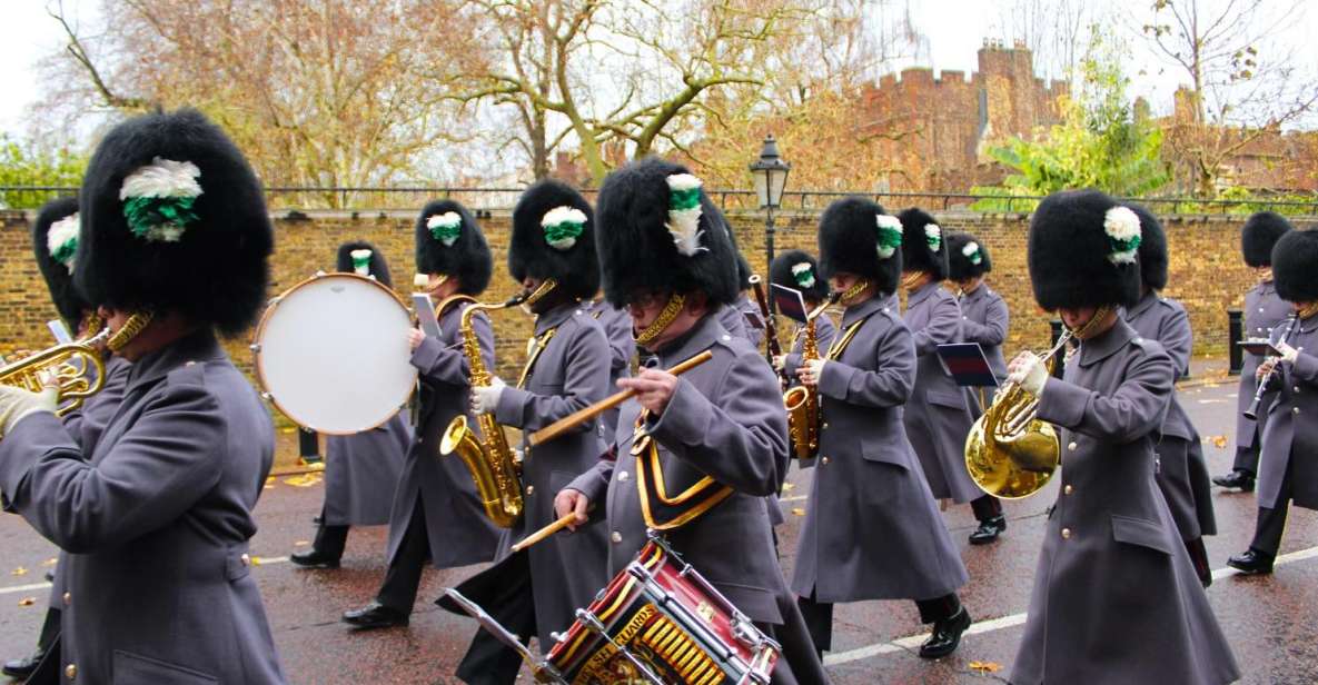 London: Buckingham Palace & Changing of the Guard Experience - Walking from palace grandeur to real ceremony action