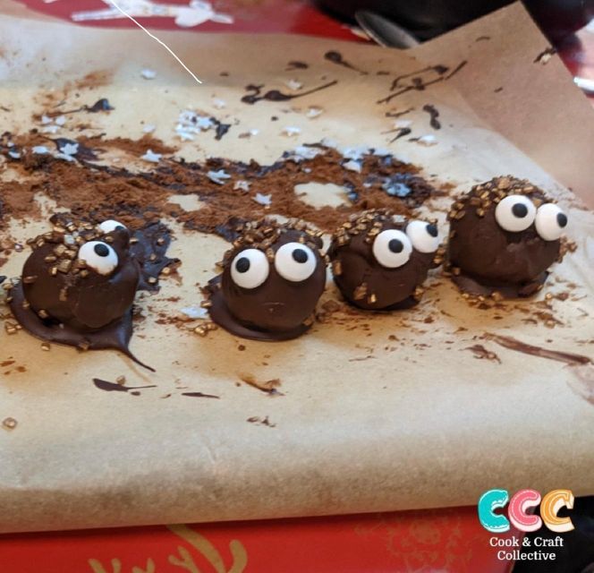 London: Chocolate Truffle-Making Workshop - What you make in 2 hours: ganache centers to finished truffles