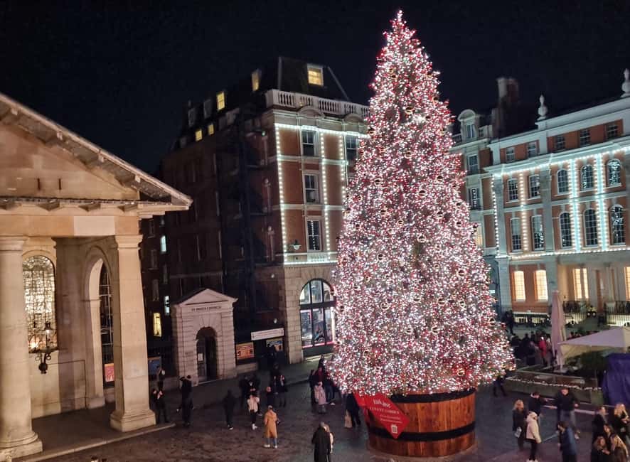 London: Christmas Lights Guided Walking Tour - Regent Street: iconic Christmas lights plus shopfront browsing