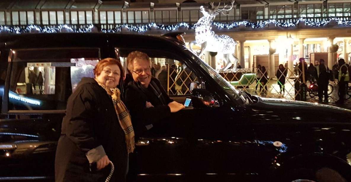 London: Christmas Lights Tour in a Black Cab - What You’ll See After Dark: Major Landmarks Plus Festive Streets