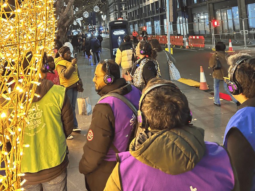 London: Christmas Lights Tour - With Christmas Music - Key Highlights You’ll Actually Notice