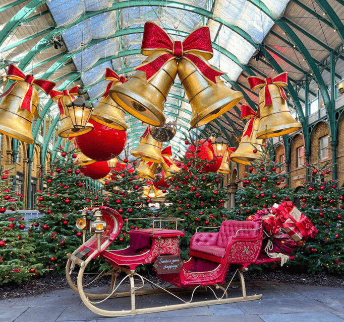 London: Christmas Lights Walking Tour - Covent Garden, Soho, and Carnaby Street: where the decorations feel more playful