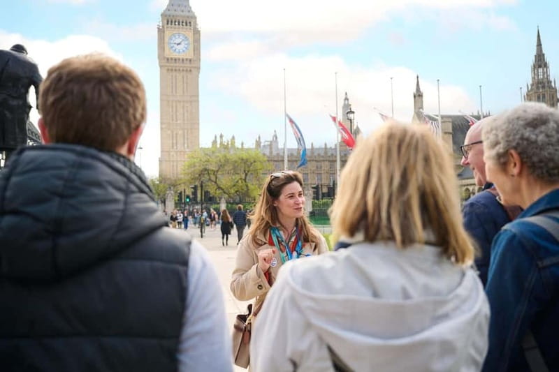 London: Churchill's Life & WW2 with Tour of War Rooms - Big Ben, Parliament Square, and the Houses of Parliament on foot
