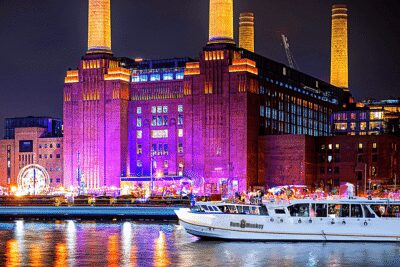 London: Dark Comedy on Iconic Battersea Barge - Getting to Rum Monkey at Battersea Barge (and finding it fast)