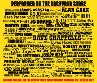 London: Friday Night at The Backyard Comedy Club - The Friday line-up: UK circuit pros plus rising stars