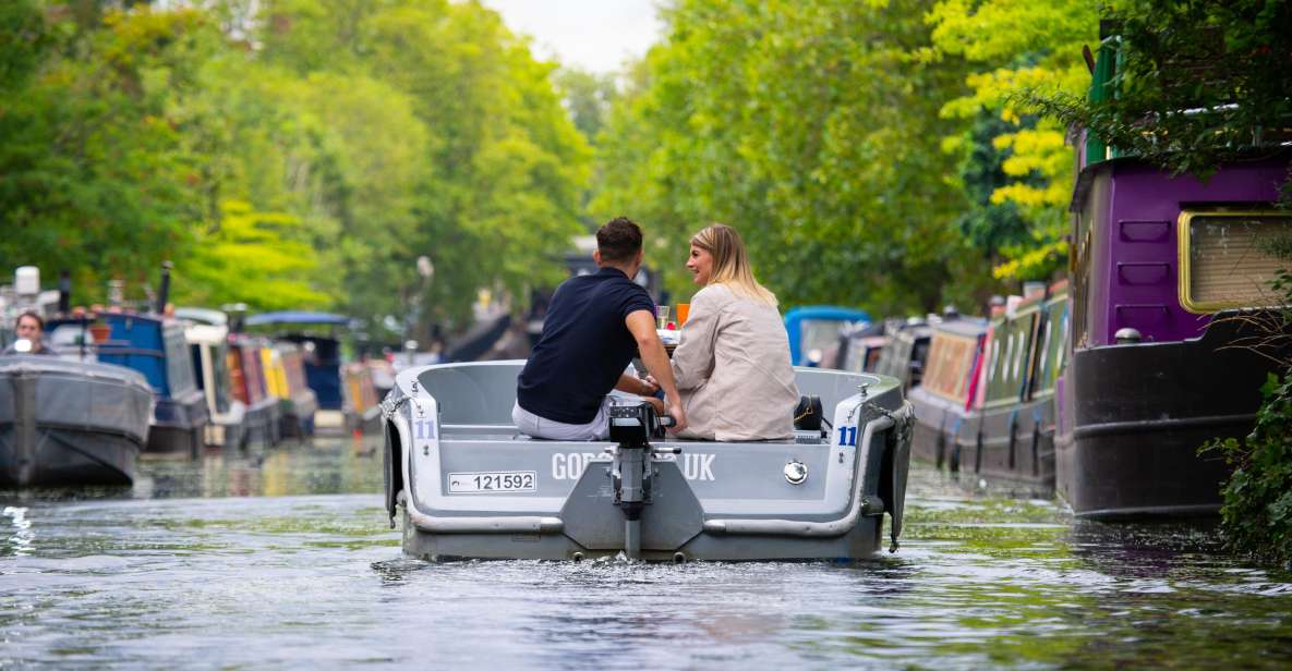 London: GoBoat Rental for Regent's Canal & Paddington Basin - Regent’s Canal route in real life: Camden and Maida Vale from the water