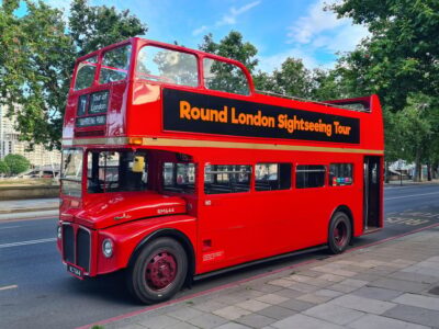 London: Guided Sightseeing Tour on a Vintage Open-Top Bus - Getting on at Embankment: Stop 40B and how to choose your spot