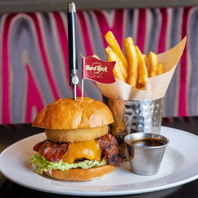 London: Hard Rock Cafe with Set Menu for Lunch or Dinner - The Meal Itself: Burgers, Chicken, Salmon, and That One Likely Compromise