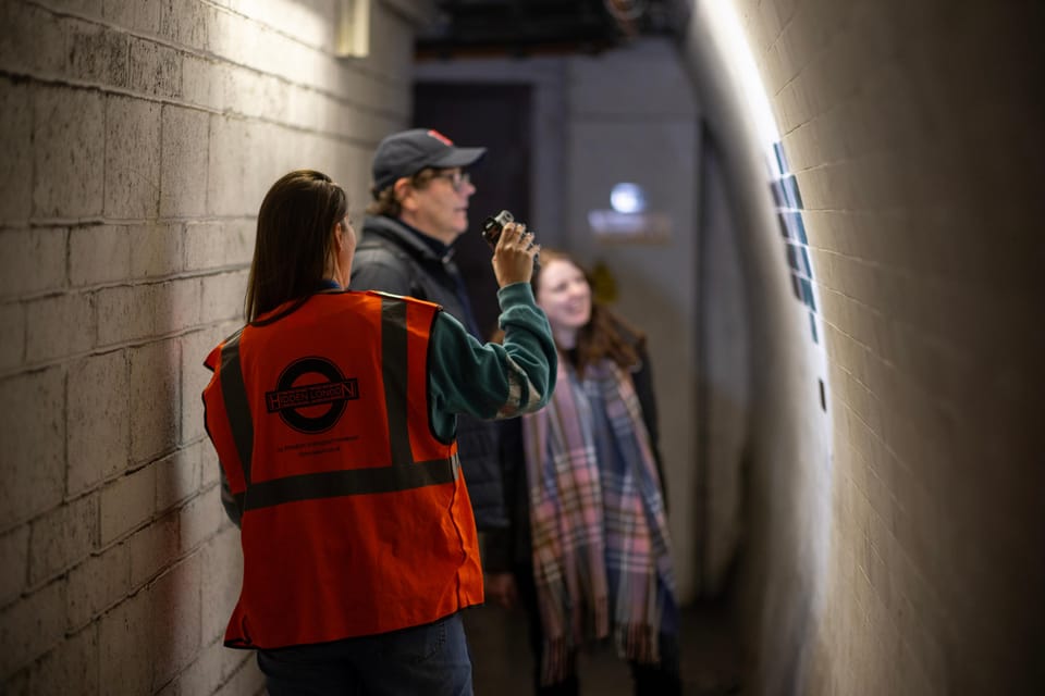London: Hidden Tube Tour of Holborn's Secret Platforms - Behind concealed doors: stepping into Holborn’s disused spaces