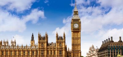 London: Historical Walking Tour in Westminster with an APP - London Eye viewpoints and the Thames from Westminster Bridge