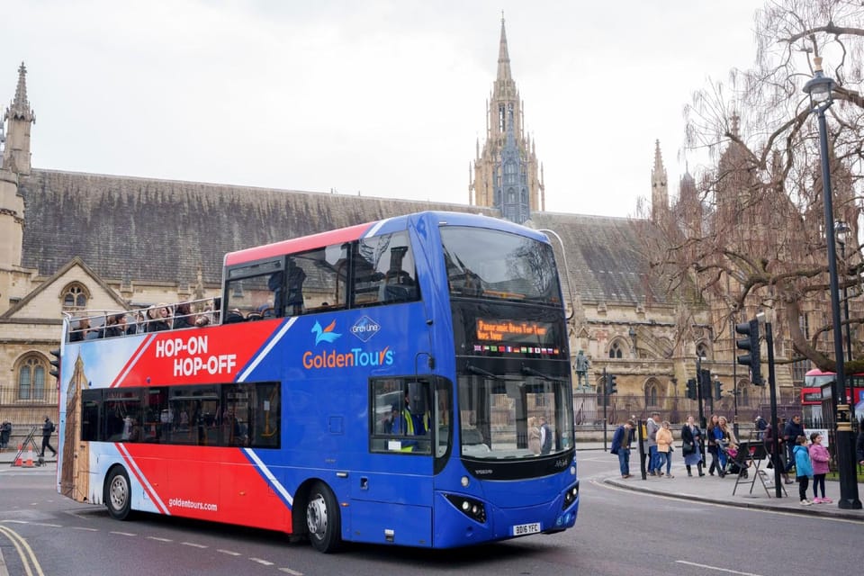 London: Hop-on Hop-off Bus Tour and Madame Tussauds Ticket - The Thames boat ride: a one-way break that upgrades the whole ticket