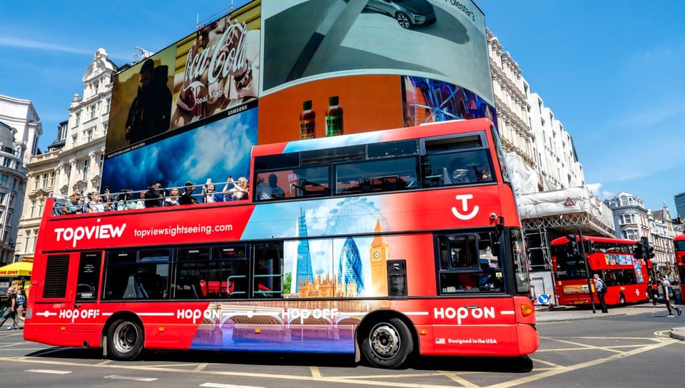London: Hop-On Hop-Off Pass with Thames River Cruise 24 Hrs - 24-hour flexibility: how to use the pass without wasting time