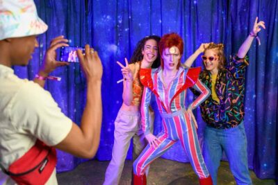 London: Madame Tussauds Fast Track Entry & Champagne Bar - The 1835 Champagne Bar: Complimentary Drink + Archive Access