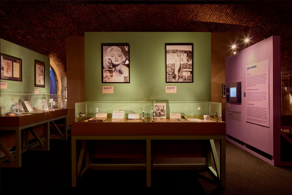 London: Marilyn: The Exhibition: Entrance Ticket - From Norma Jeane Baker to Marilyn Monroe’s rise