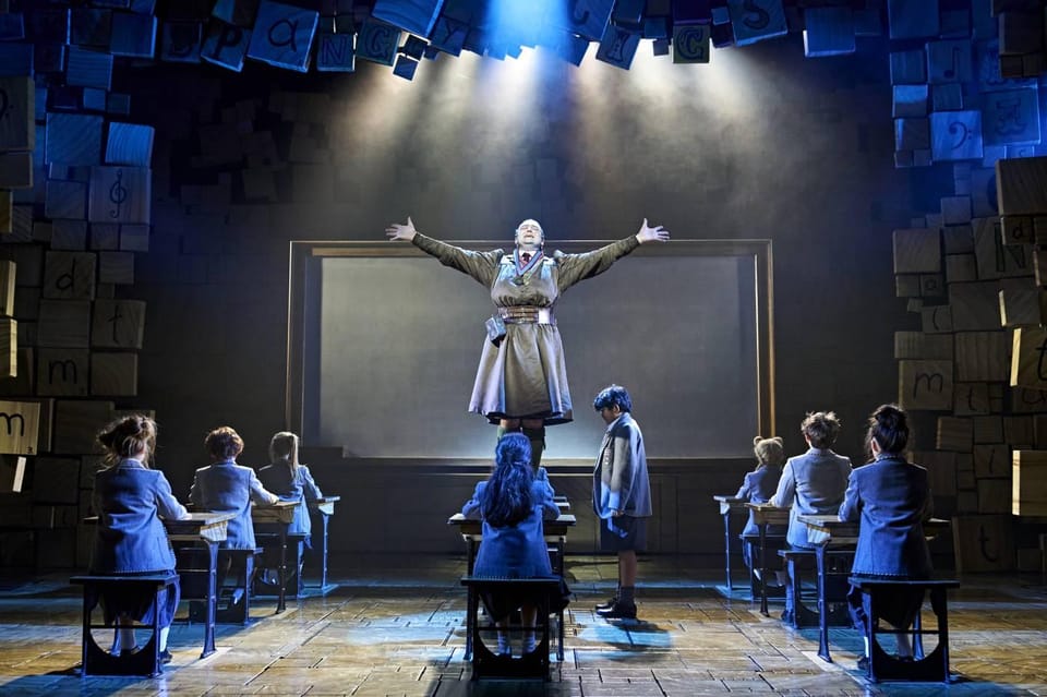 London: Matilda the Musical & 2-Course Pre-Show Meal - A West End dinner-to-show plan in one 5-hour block