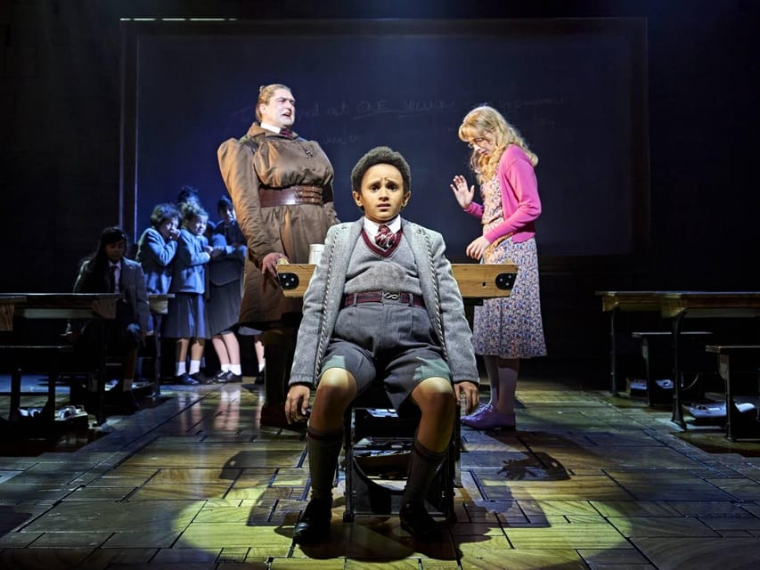 London: Matilda the Musical & 2-Course Pre-Show Meal - Matilda the Musical: what your Stalls or Royal Circle seats mean