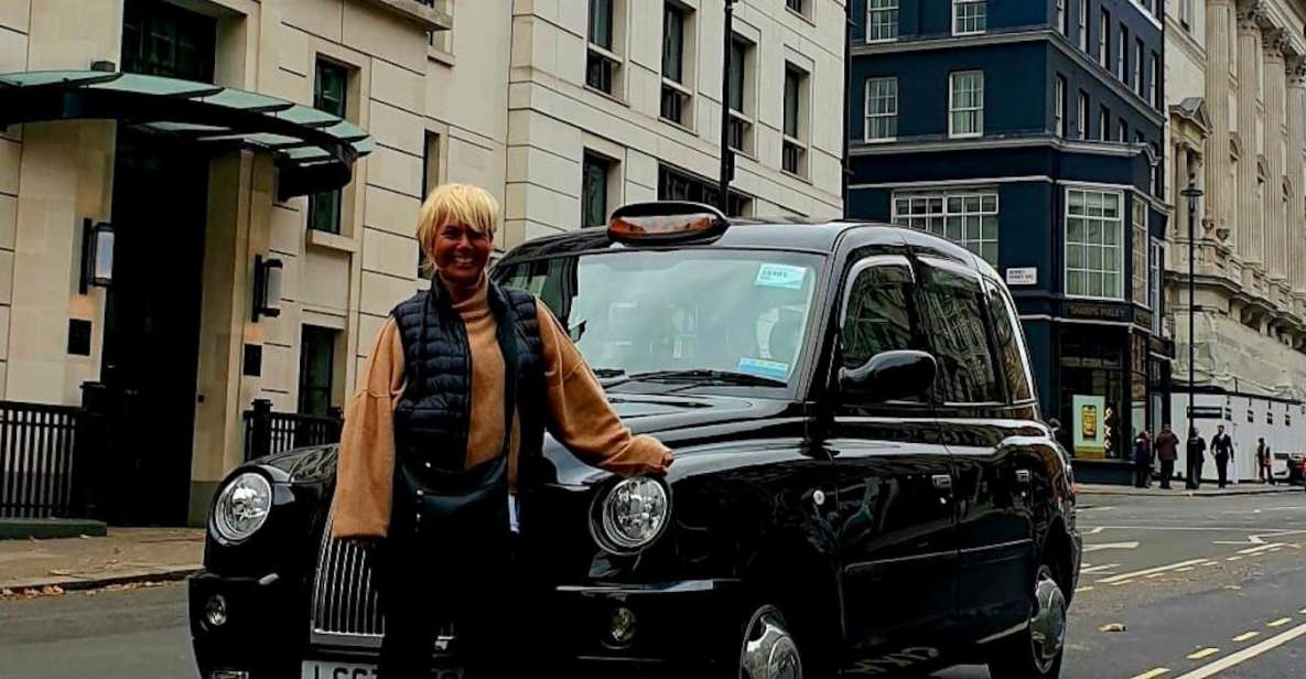 London: Monuments & Back Streets Guided Tour in Black Taxi - Riding London’s landmarks from a black taxi roof