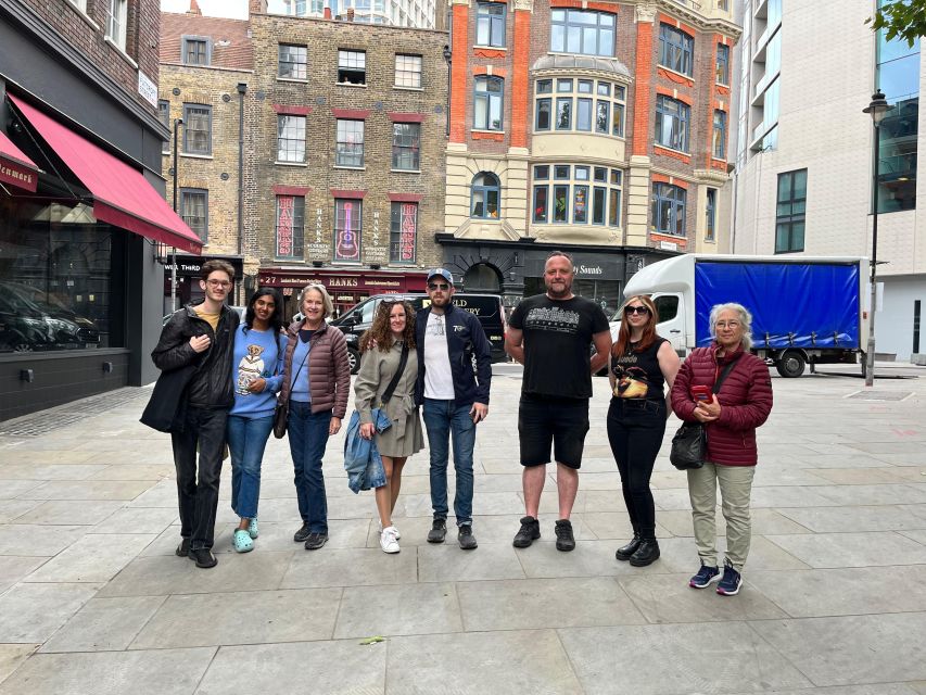 London: Music walking tour of Soho - Denmark Street: the “how did so many artists fit here?” stop