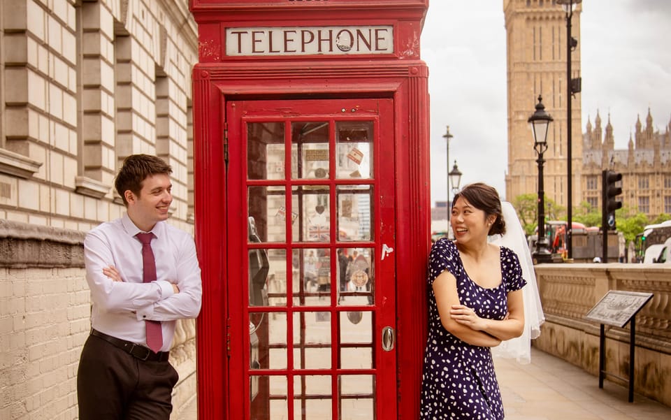 London: Private Couples Photography Session with Landmarks - Weather and timing: a short session that still needs a plan