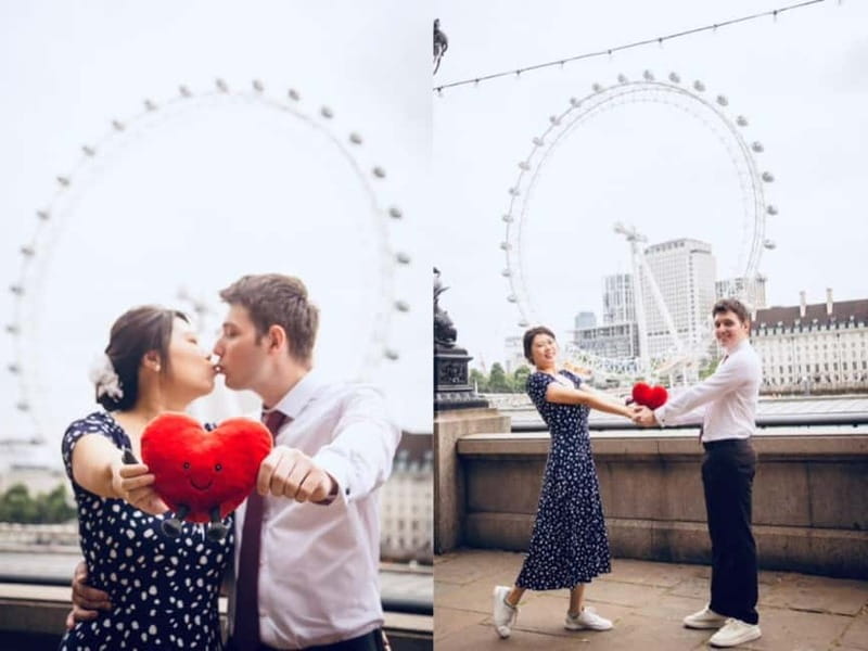 London: Private Couples Photography Session with Landmarks - Westminster or Tower Bridge: picking the backdrop that matches your vibe