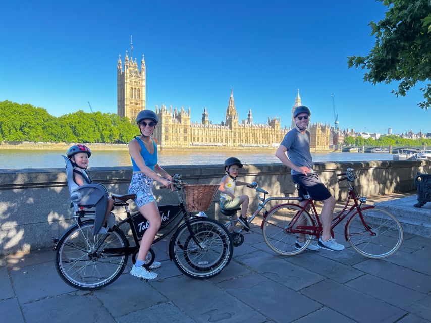London: Private Family Guided Bike Tour with Childseats - Why this London family bike tour feels easier than it looks
