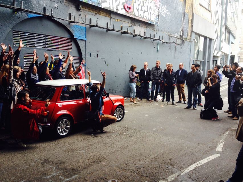 London: Private Panoramic 2-Hour Tour in a Classic Car - Leake Street Tunnel street art: a quick dose of London creativity