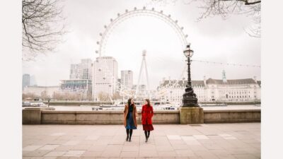 London: Private Photography with Professional Photographer - Picking the route: Big Ben, London Eye, Westminster Abbey, and Red telephone booth