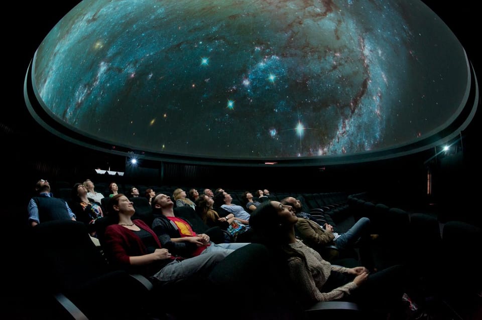 London: Royal Observatory Planetarium Show Entry Ticket - How the visuals work: real images plus advanced CGI