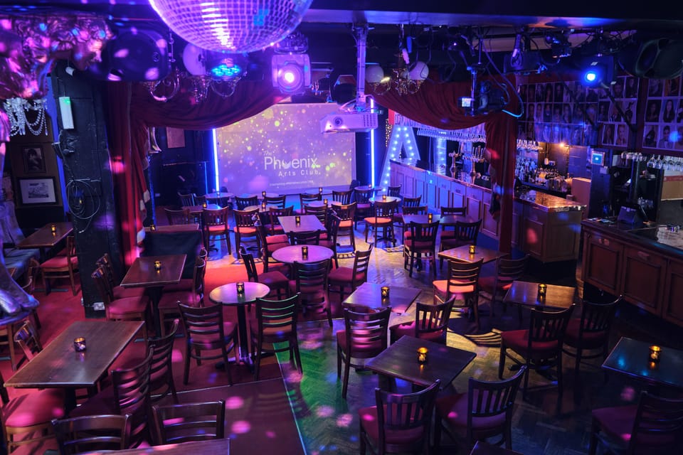London: The Saturday Supershow Cabaret at Phoenix Arts Club - Your Two-Hour Night: How the Show Runs