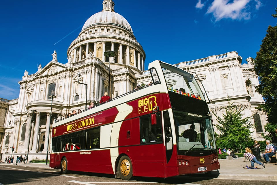 London: Tower of London, Hop-on, Hop-off Bus & River Cruise - Hop-on, hop-off bus routes: getting around Westminster to the City