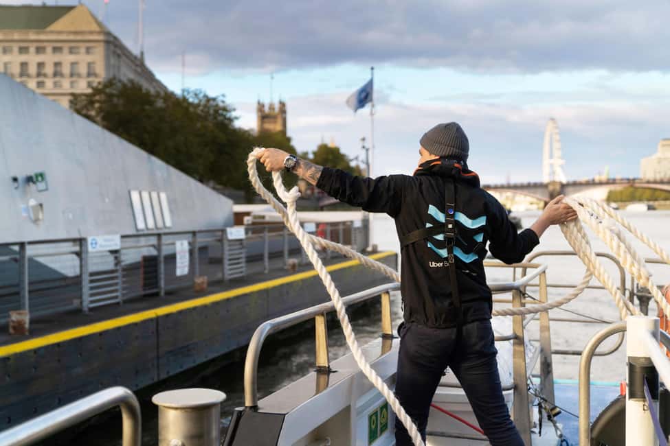 London: Uber Boat Return River Ticket + IFS Cloud Cable Car - On the Thames: Comfort, Weather Control, and Photo Opportunities