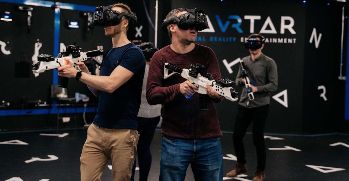 London: UK's Only 60-minute Free-Roaming VR experience - How the 60-Minute Free-Roam VR Works (Hero Zone then Main Arena)